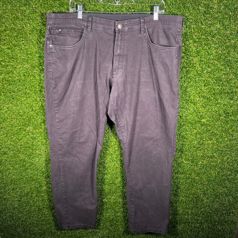 English Laundry Mens 5-Pocket Stretch Twill Pants 40x30‎ Dark Gray